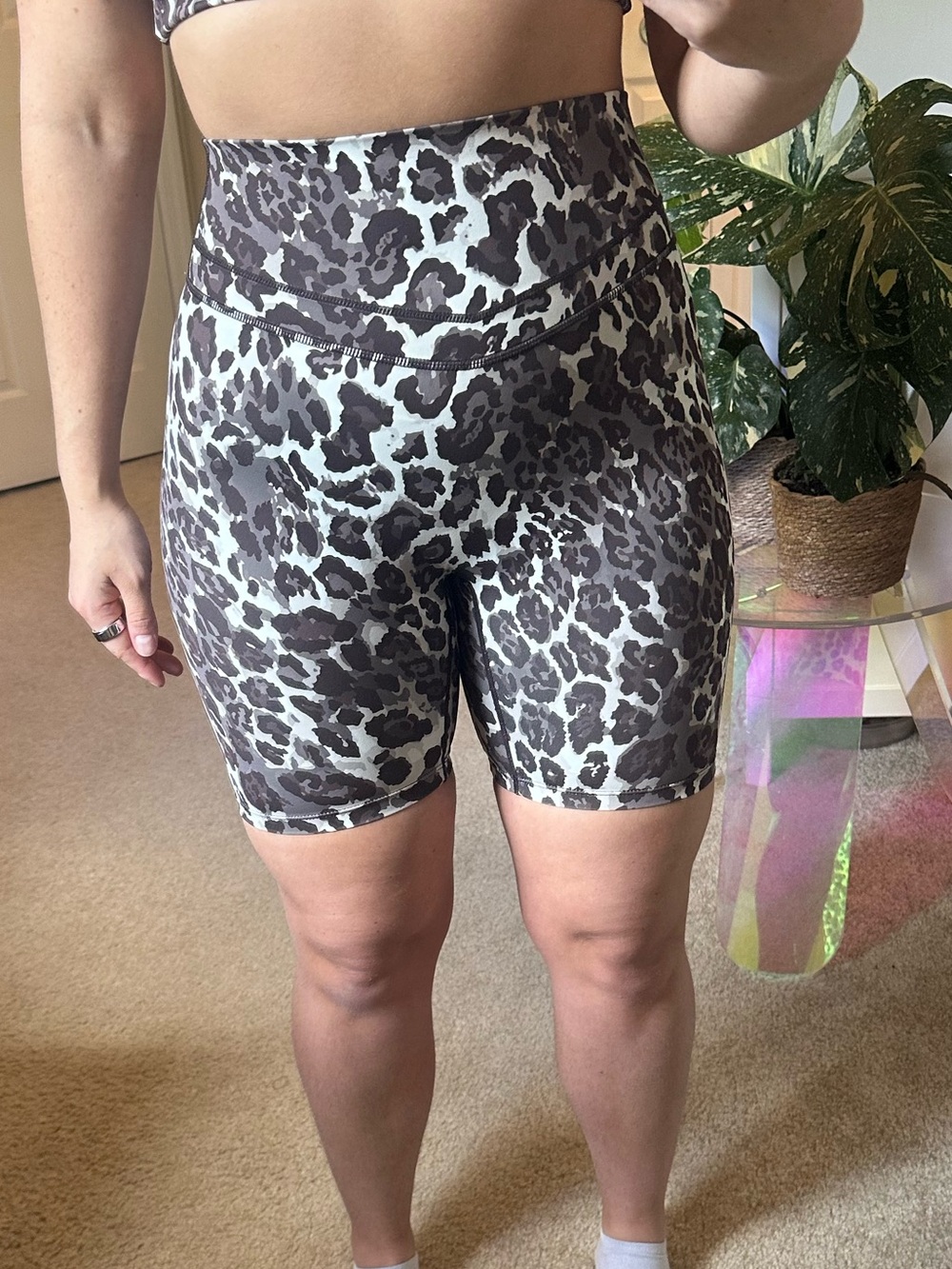 Vitality Leopard Print Women’s Shorts